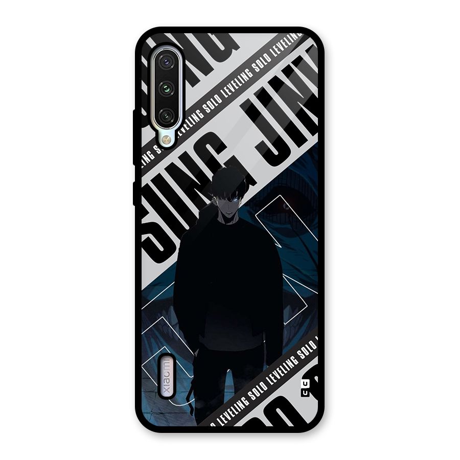 Awesome Jinwoo Rage Glass Back Case for Mi A3