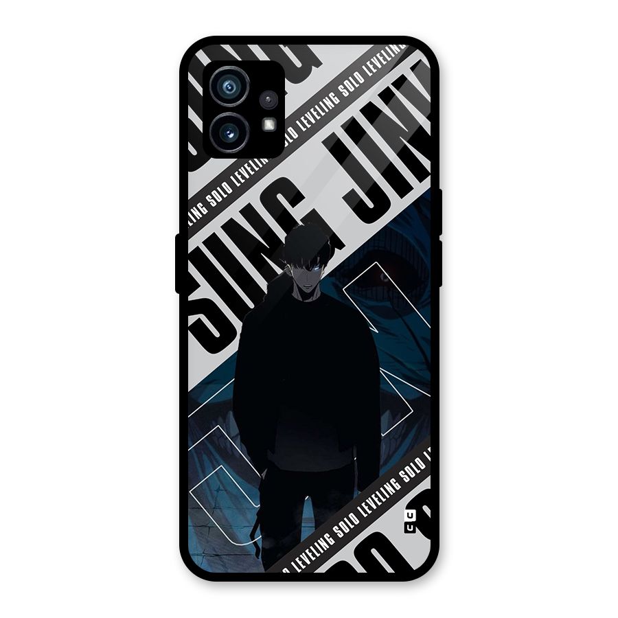 Awesome Jinwoo Rage Glass Back Case for Nothing Phone 1