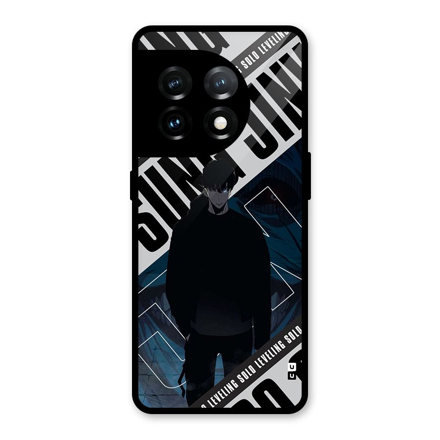 Awesome Jinwoo Rage Glass Back Case for OnePlus 11