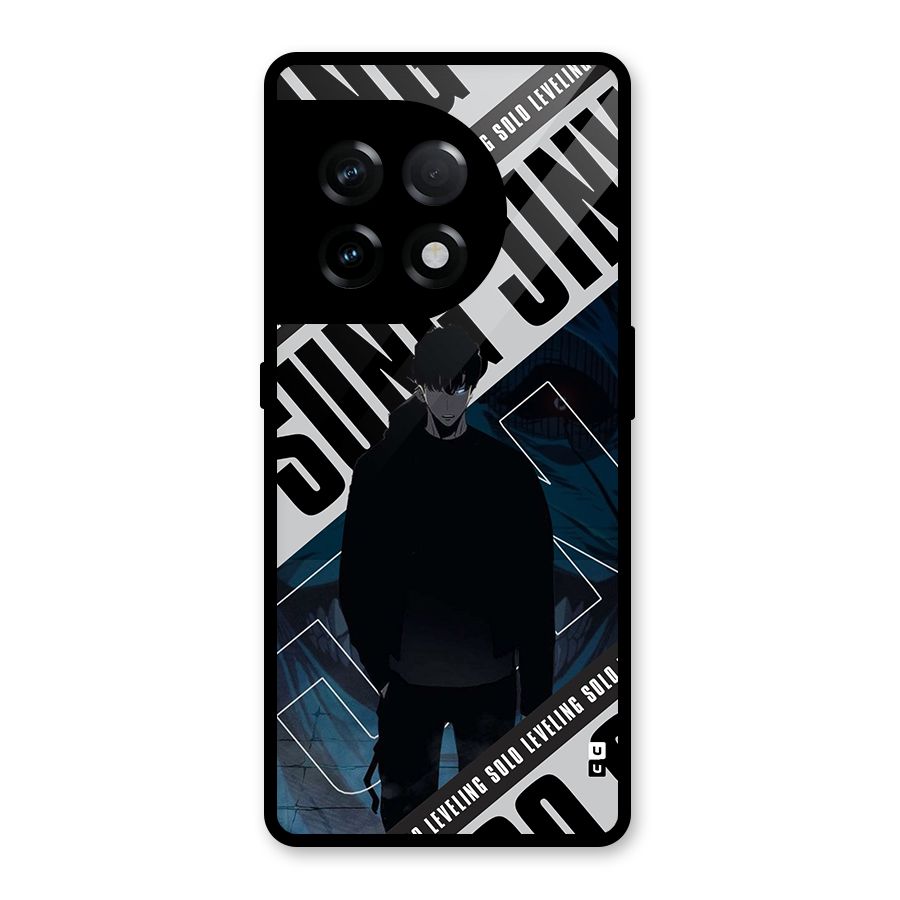 Awesome Jinwoo Rage Glass Back Case for OnePlus 11R