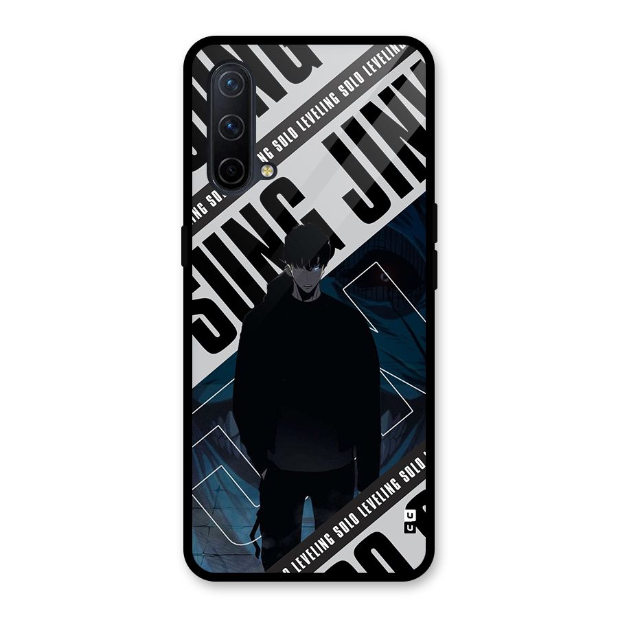 Awesome Jinwoo Rage Glass Back Case for OnePlus Nord CE 5G