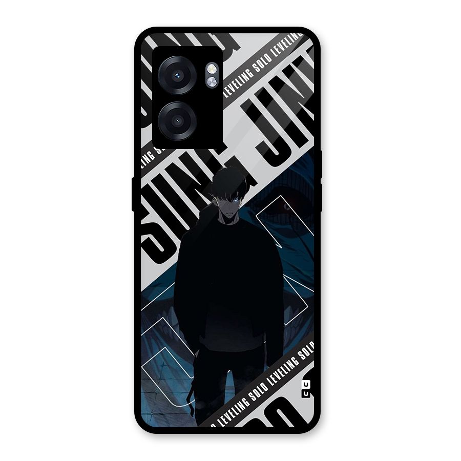 Awesome Jinwoo Rage Glass Back Case for Oppo K10 (5G)
