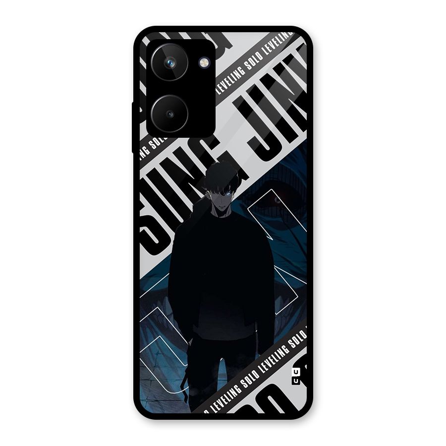 Awesome Jinwoo Rage Glass Back Case for Realme 10