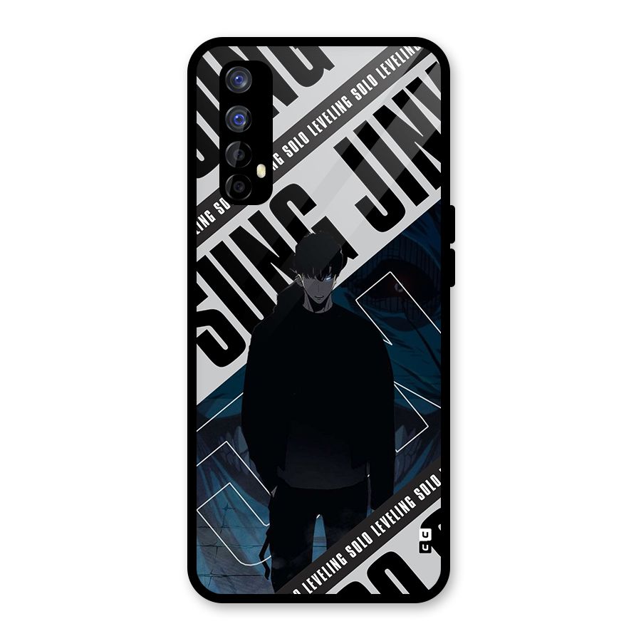 Awesome Jinwoo Rage Glass Back Case for Realme 7
