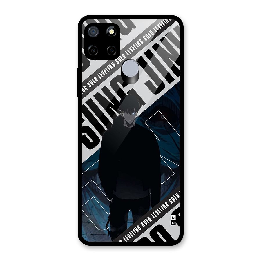 Awesome Jinwoo Rage Glass Back Case for Realme C15