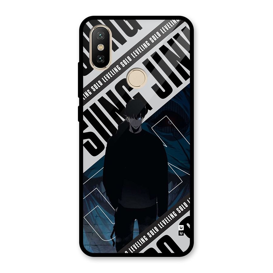 Awesome Jinwoo Rage Glass Back Case for Redmi A2