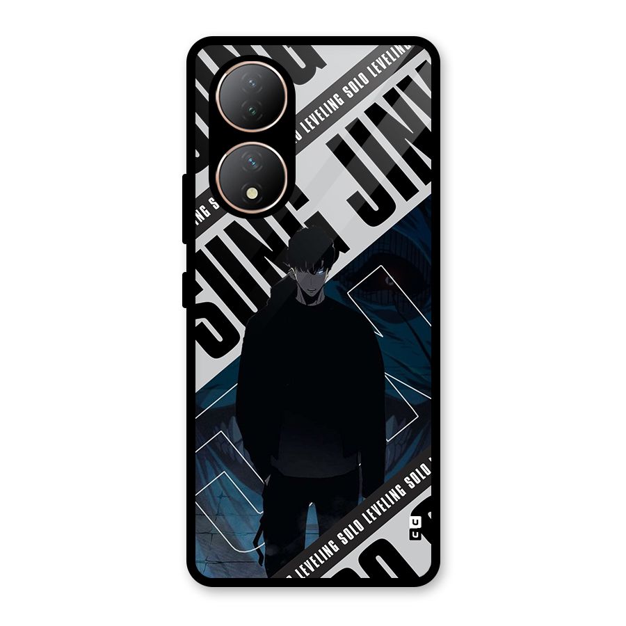 Awesome Jinwoo Rage Glass Back Case for Vivo T2