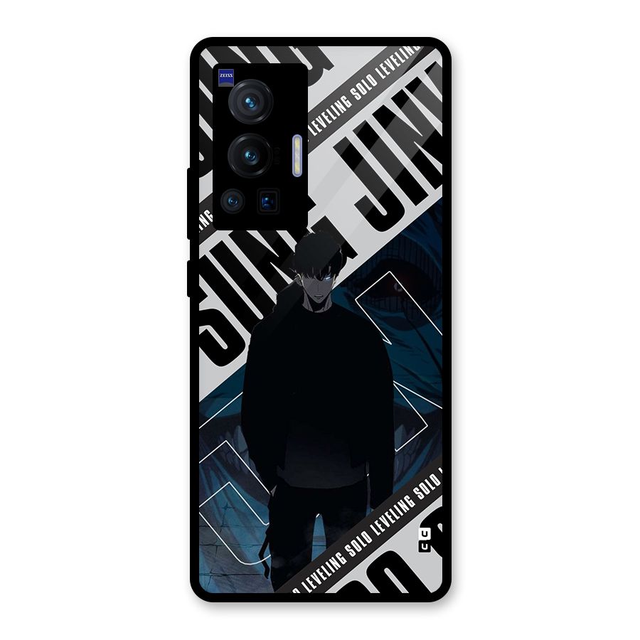 Awesome Jinwoo Rage Glass Back Case for Vivo X70 Pro