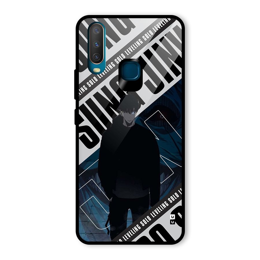 Awesome Jinwoo Rage Glass Back Case for Vivo Y15