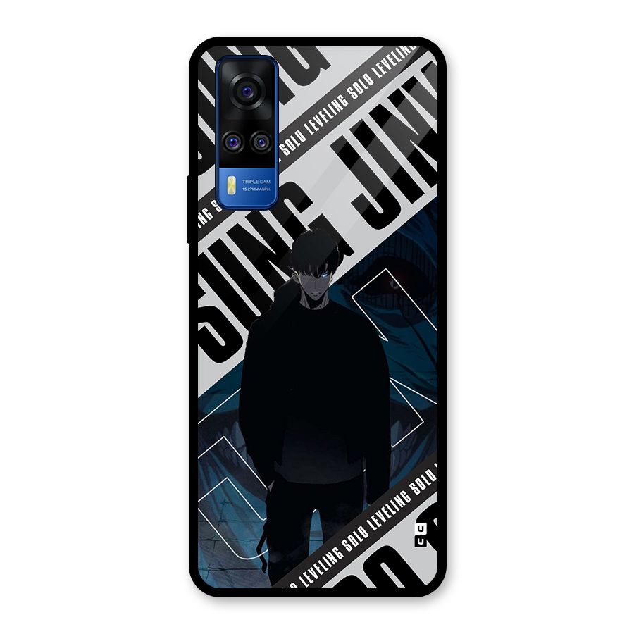 Awesome Jinwoo Rage Glass Back Case for Vivo Y51