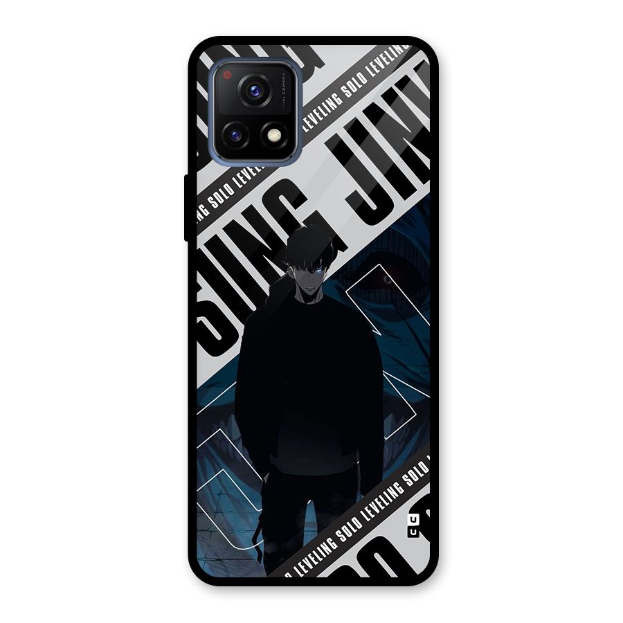 Awesome Jinwoo Rage Glass Back Case for Vivo Y72 5G