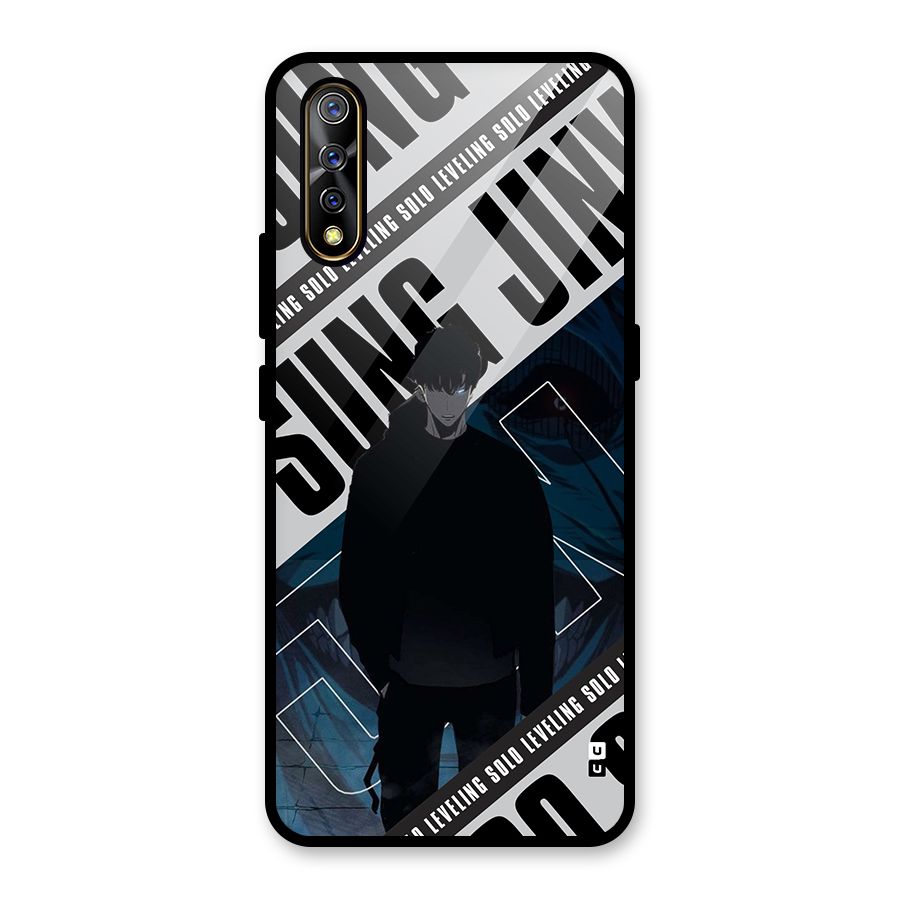 Awesome Jinwoo Rage Glass Back Case for Vivo Z1x