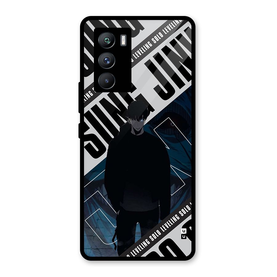 Awesome Jinwoo Rage Glass Back Case for Vivo iQOO 9 SE