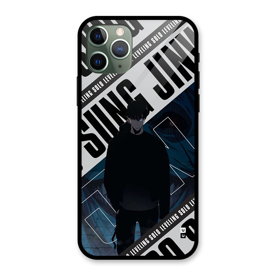 Awesome Jinwoo Rage Glass Back Case for iPhone 11 Pro