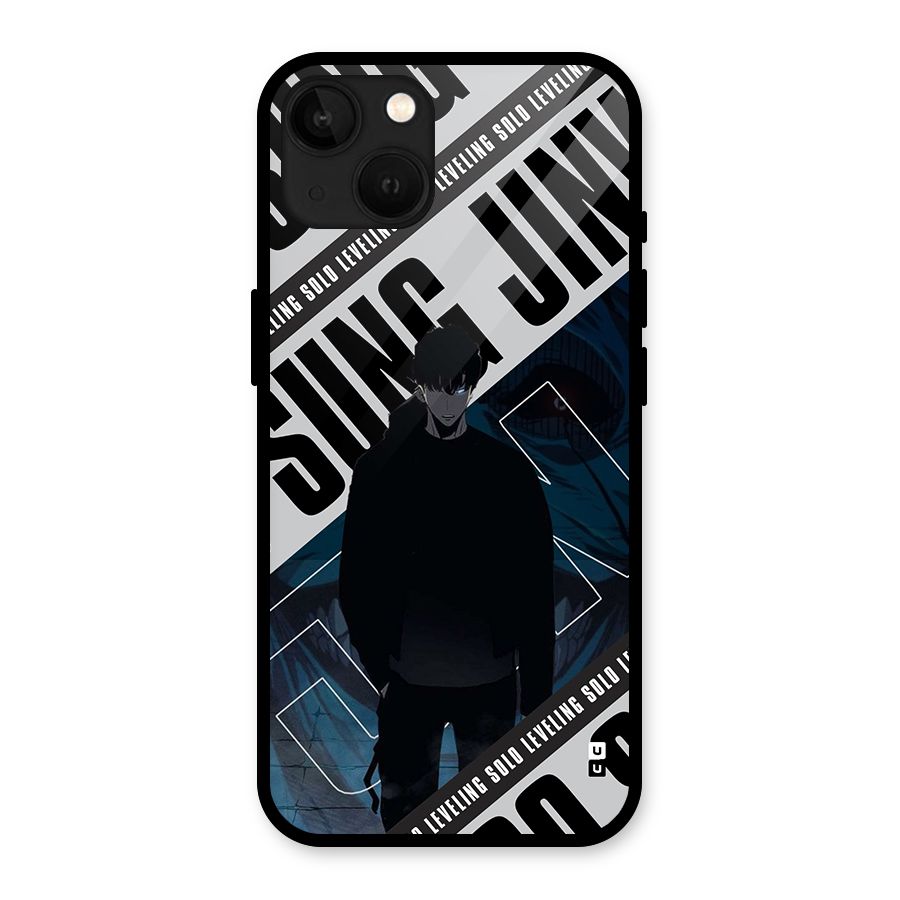Awesome Jinwoo Rage Glass Back Case for iPhone 13