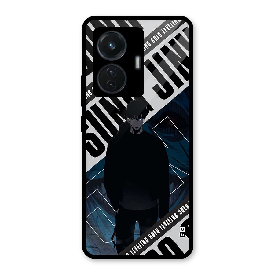 Awesome Jinwoo Rage Glass Back Case for iQOO Z6 44W