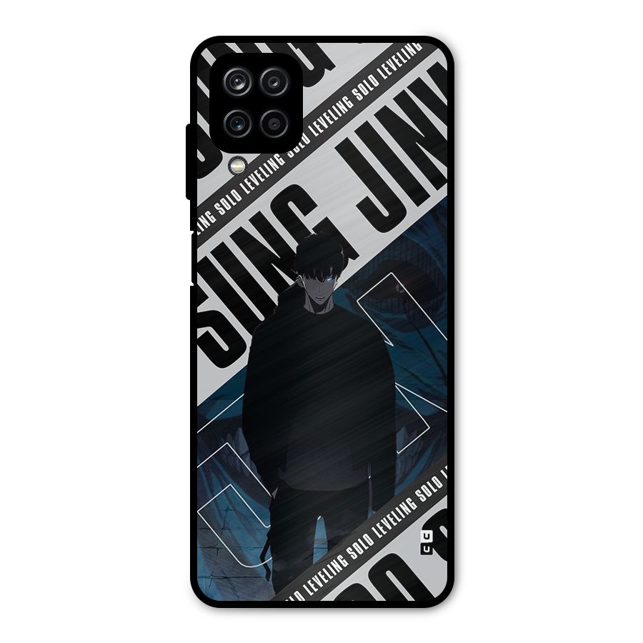 Awesome Jinwoo Rage Metal Back Case for Galaxy A12