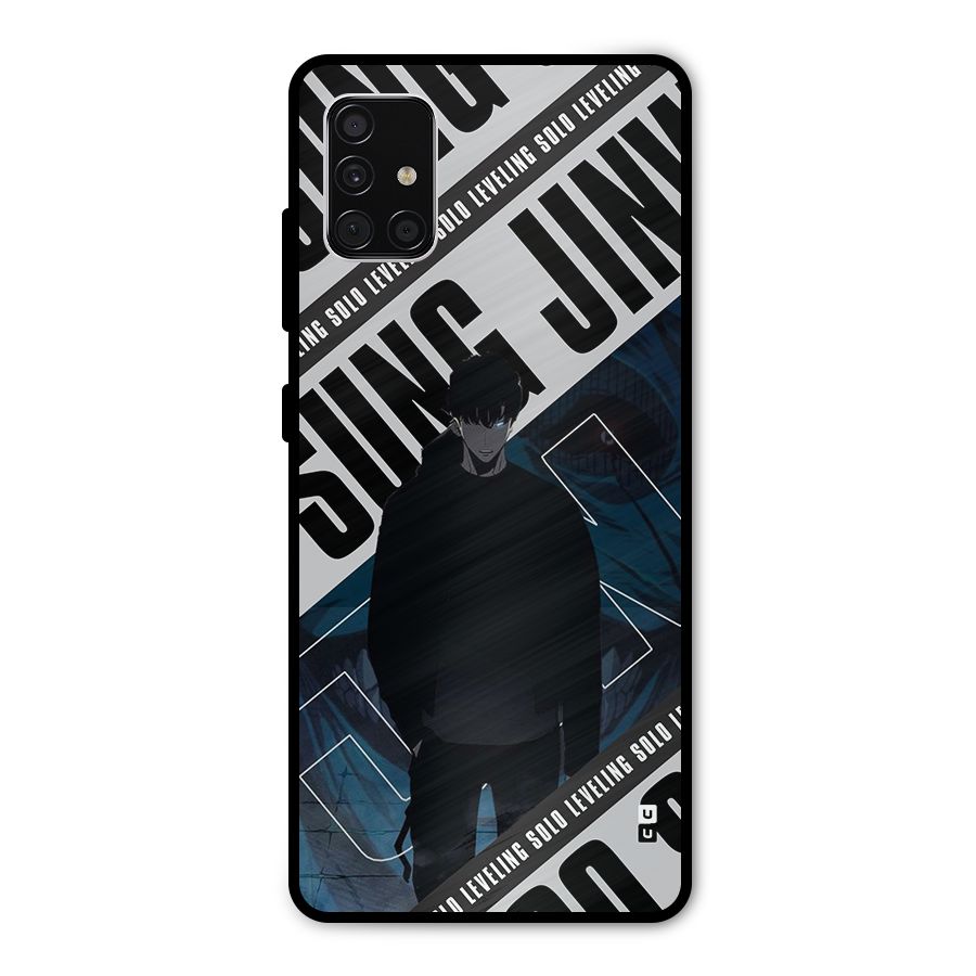 Awesome Jinwoo Rage Metal Back Case for Galaxy A51