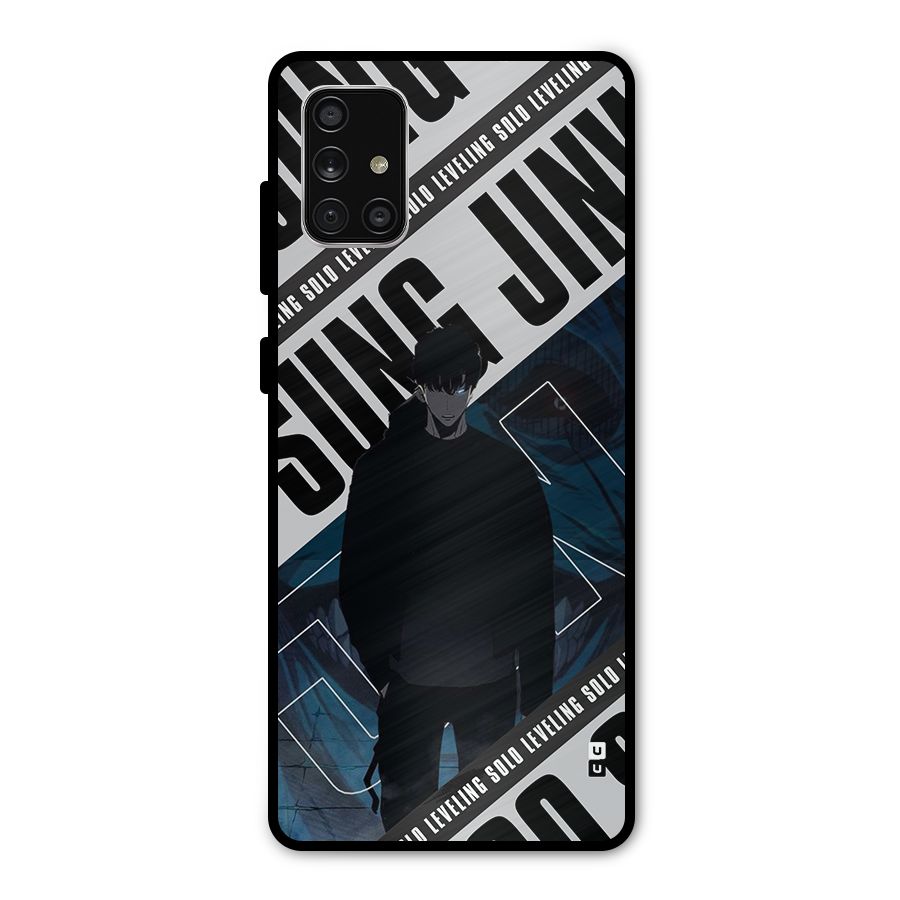 Awesome Jinwoo Rage Metal Back Case for Galaxy A71