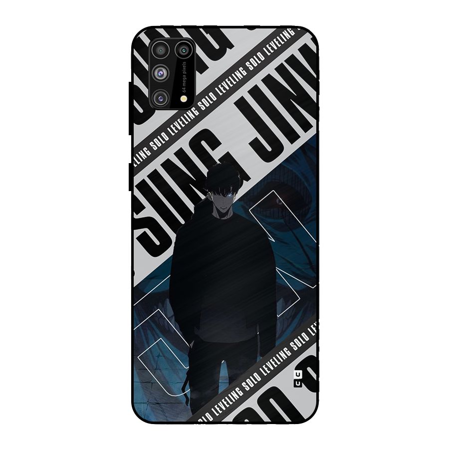 Awesome Jinwoo Rage Metal Back Case for Galaxy M31