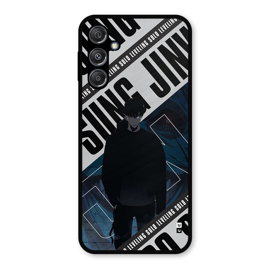 Awesome Jinwoo Rage Metal Back Case for Galaxy M34 5G