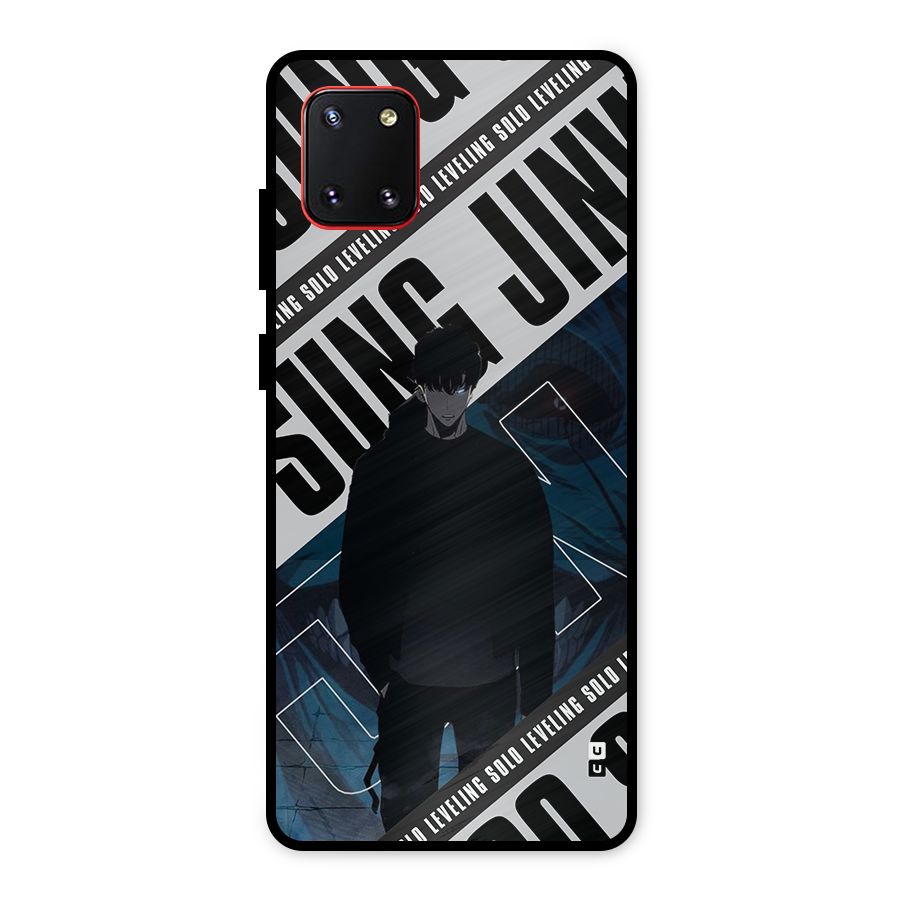 Awesome Jinwoo Rage Metal Back Case for Galaxy Note 10 Lite