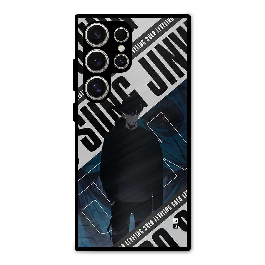 Awesome Jinwoo Rage Metal Back Case for Galaxy S24 Ultra