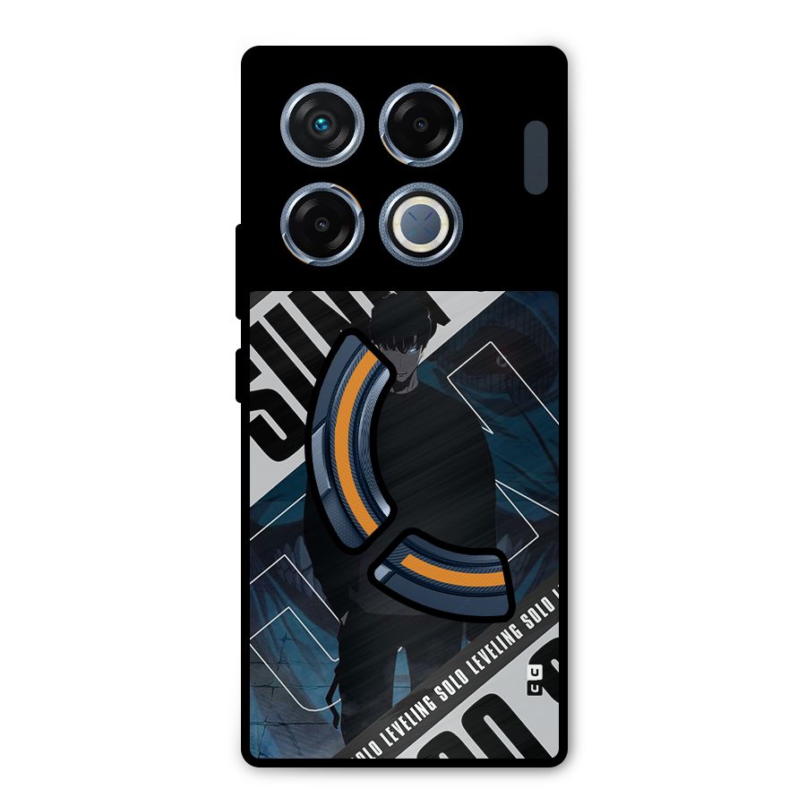 Awesome Jinwoo Rage Metal Back Case for Infinix GT 20 Pro