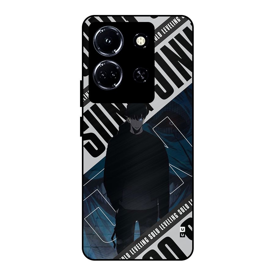 Awesome Jinwoo Rage Metal Back Case for Infinix Note 30 5G