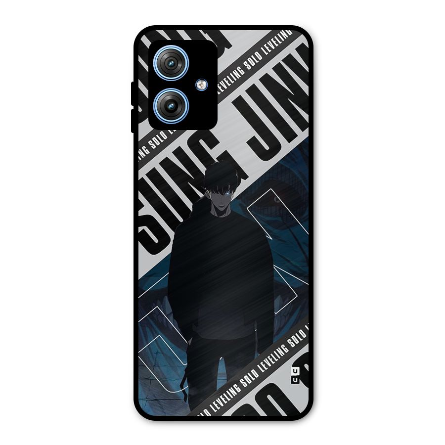 Awesome Jinwoo Rage Metal Back Case for Moto G54