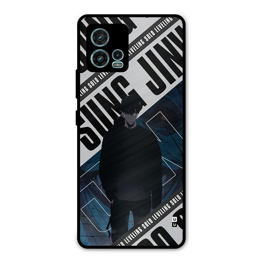 Awesome Jinwoo Rage Metal Back Case for Moto G72