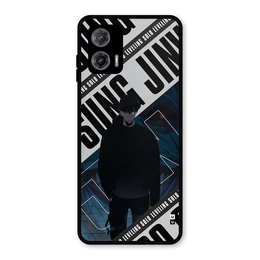 Awesome Jinwoo Rage Metal Back Case for Moto G73