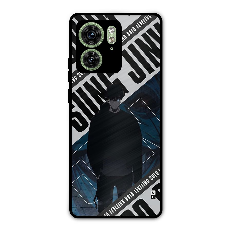 Awesome Jinwoo Rage Metal Back Case for Motorola Edge 40 5G