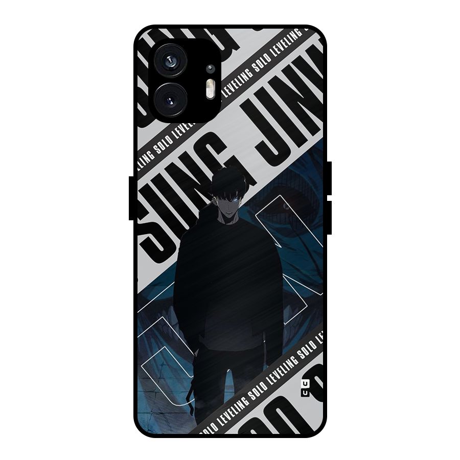 Awesome Jinwoo Rage Metal Back Case for Nothing Phone 2