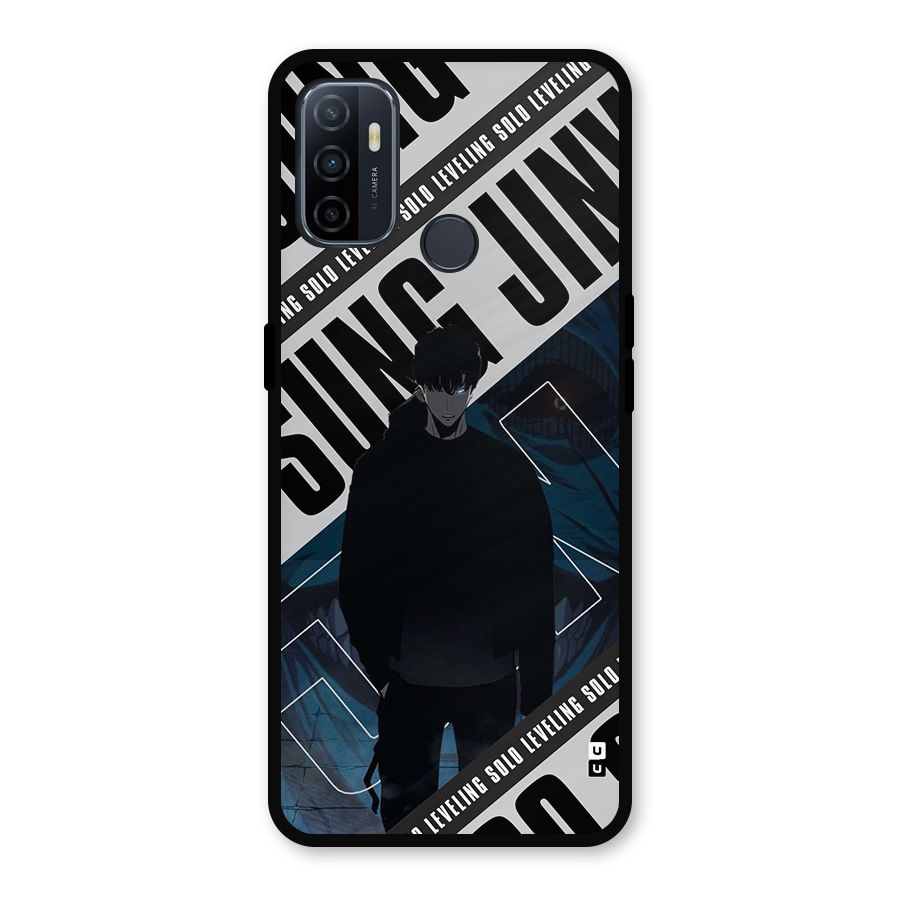 Awesome Jinwoo Rage Metal Back Case for Oppo A53