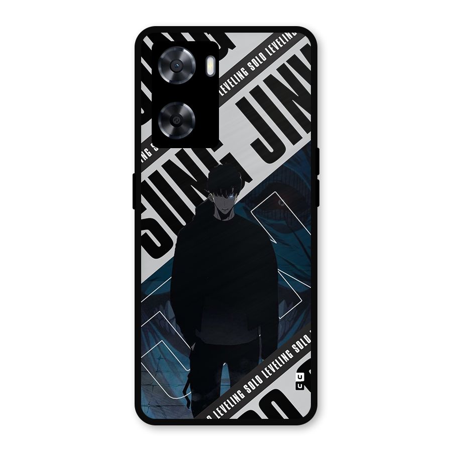 Awesome Jinwoo Rage Metal Back Case for Oppo A57 2022
