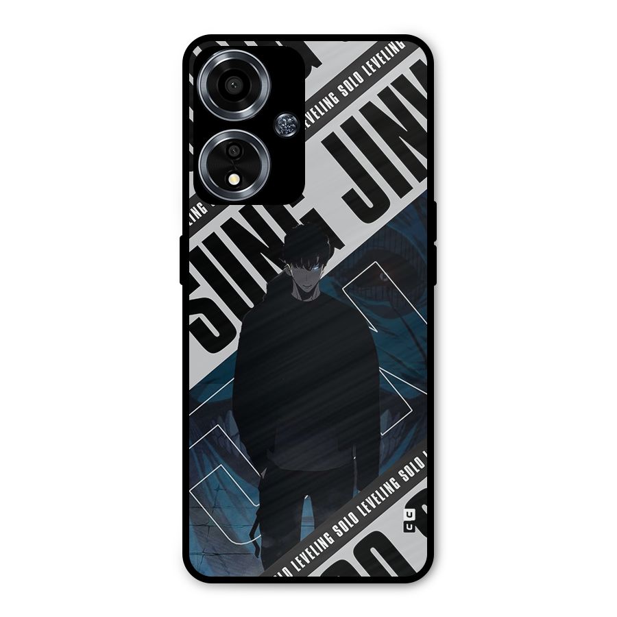 Awesome Jinwoo Rage Metal Back Case for Oppo A59