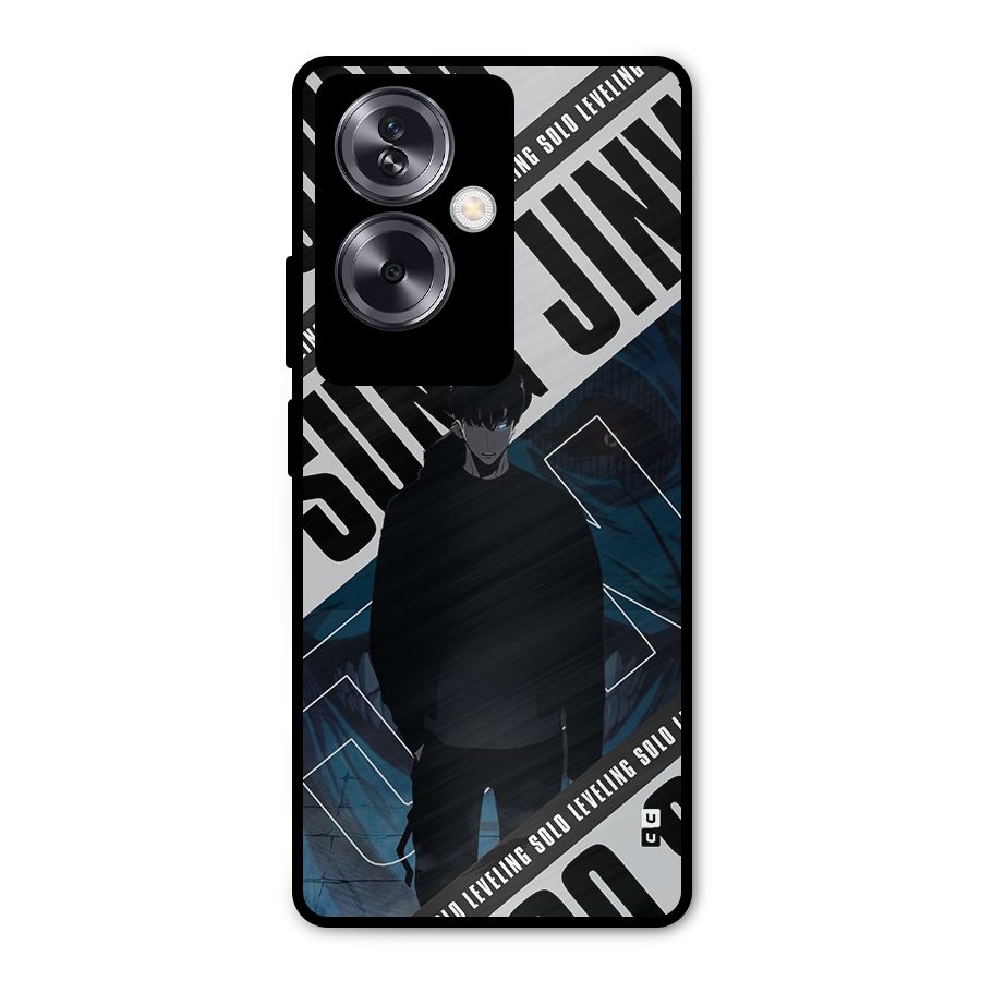 Awesome Jinwoo Rage Metal Back Case for Oppo A79 5G
