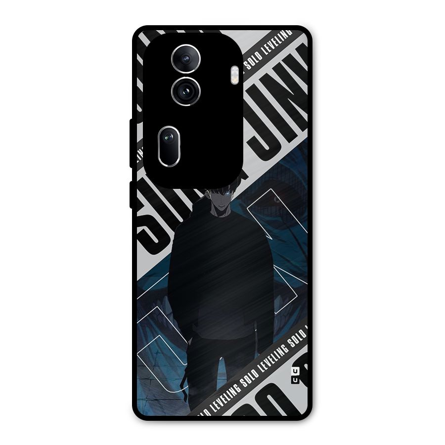 Awesome Jinwoo Rage Metal Back Case for Oppo Reno11 Pro 5G