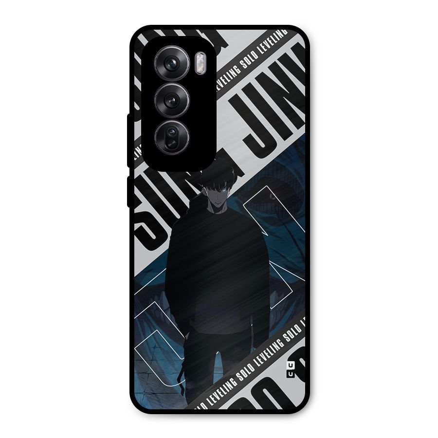 Awesome Jinwoo Rage Metal Back Case for Oppo Reno12 Pro