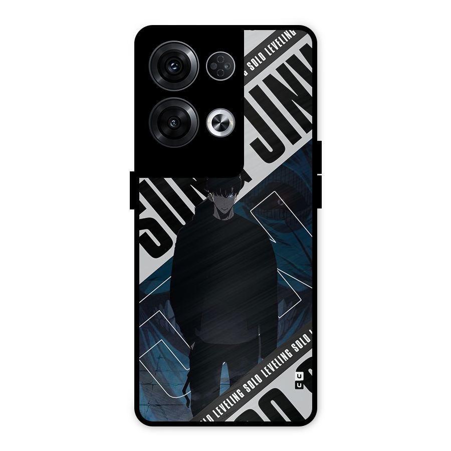 Awesome Jinwoo Rage Metal Back Case for Oppo Reno8 Pro 5G