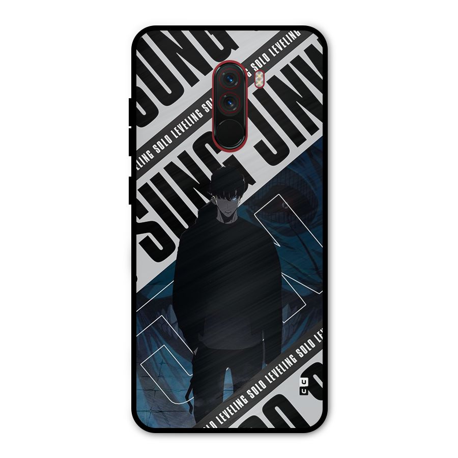Awesome Jinwoo Rage Metal Back Case for Poco F1