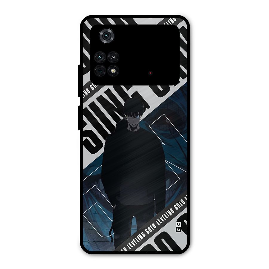 Awesome Jinwoo Rage Metal Back Case for Poco M4 Pro 4G