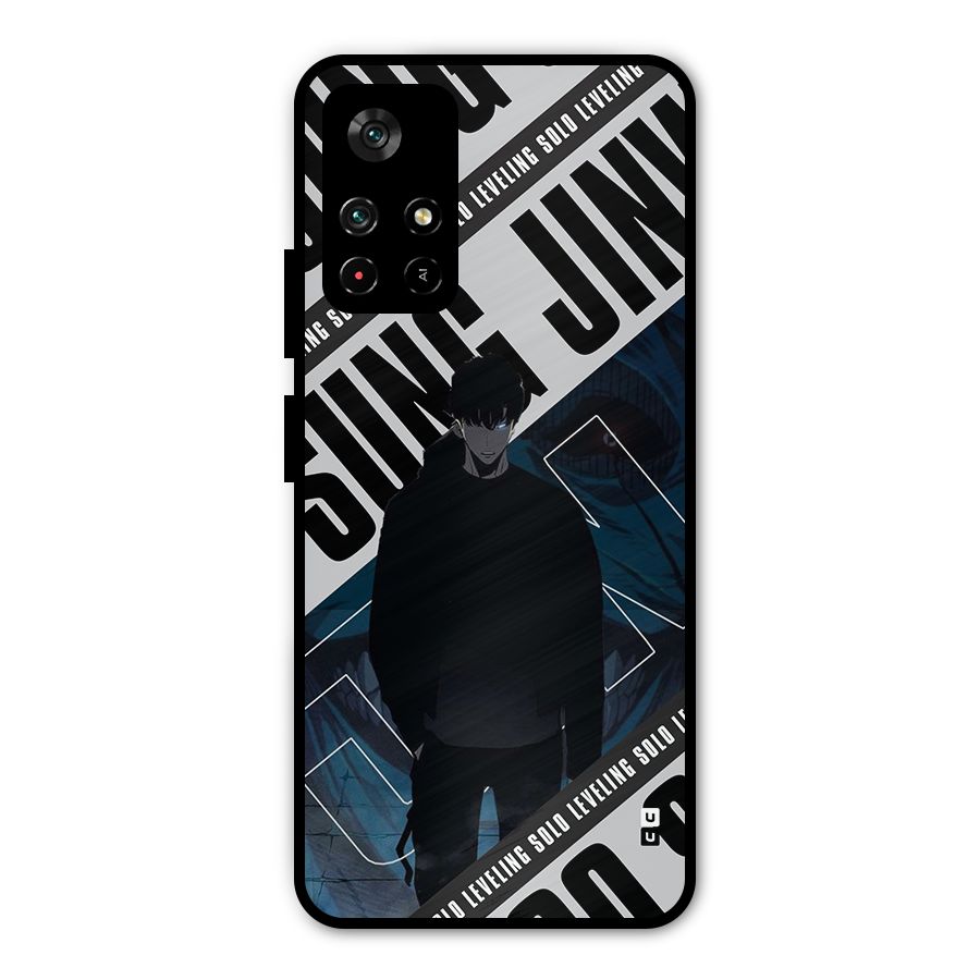 Awesome Jinwoo Rage Metal Back Case for Poco M4 Pro 5G
