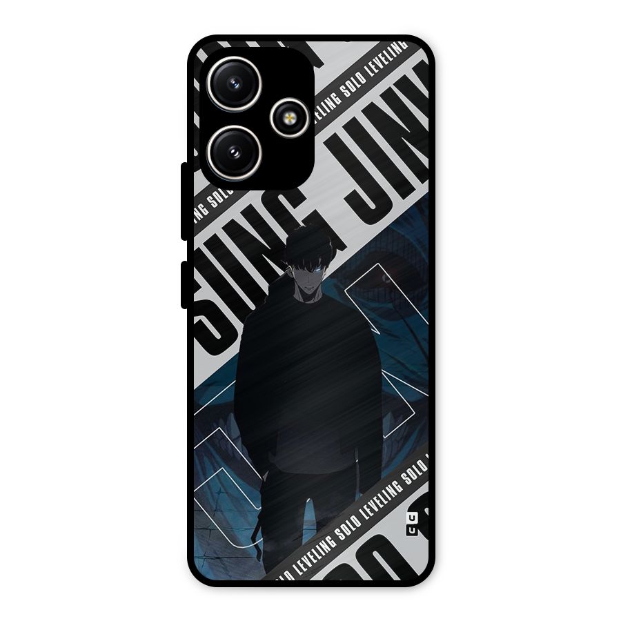 Awesome Jinwoo Rage Metal Back Case for Poco M6 Pro