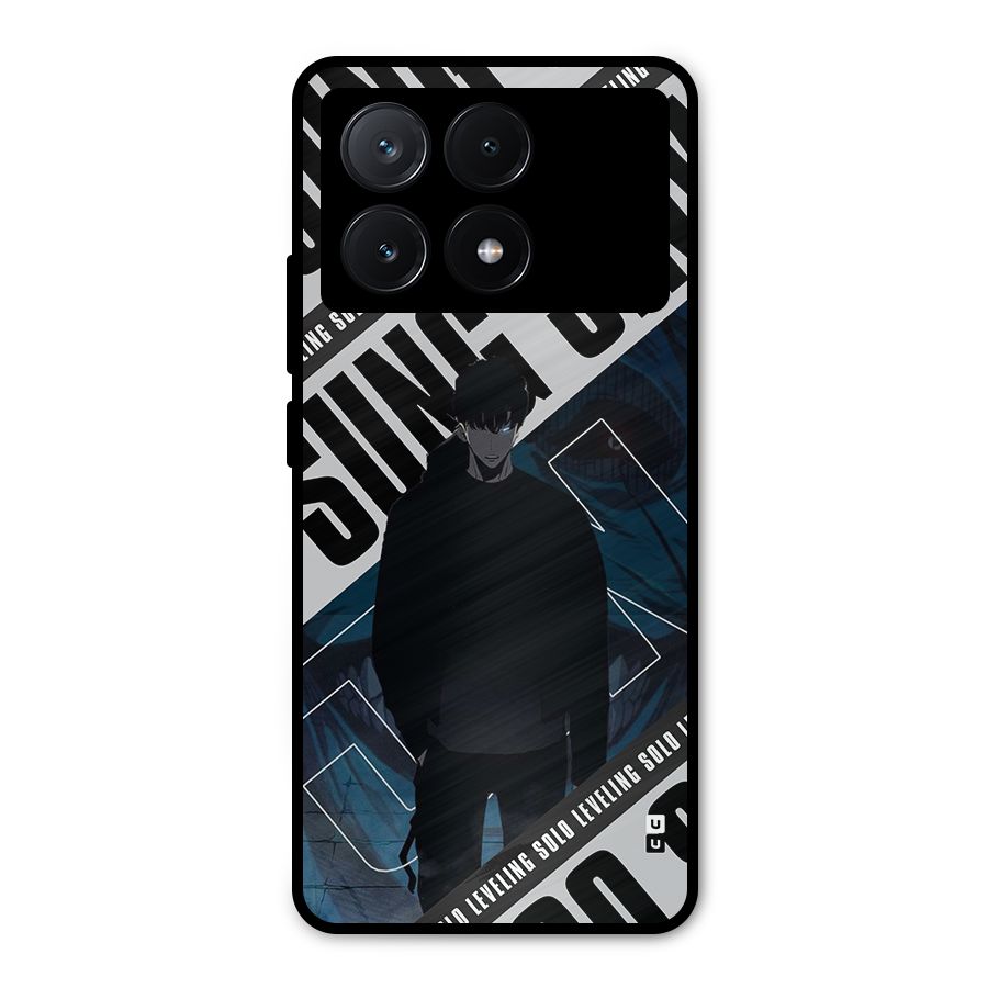 Awesome Jinwoo Rage Metal Back Case for Poco X6 Pro