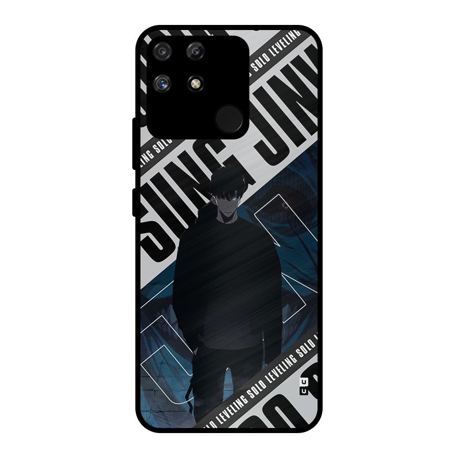 Awesome Jinwoo Rage Metal Back Case for Realme Narzo 50A
