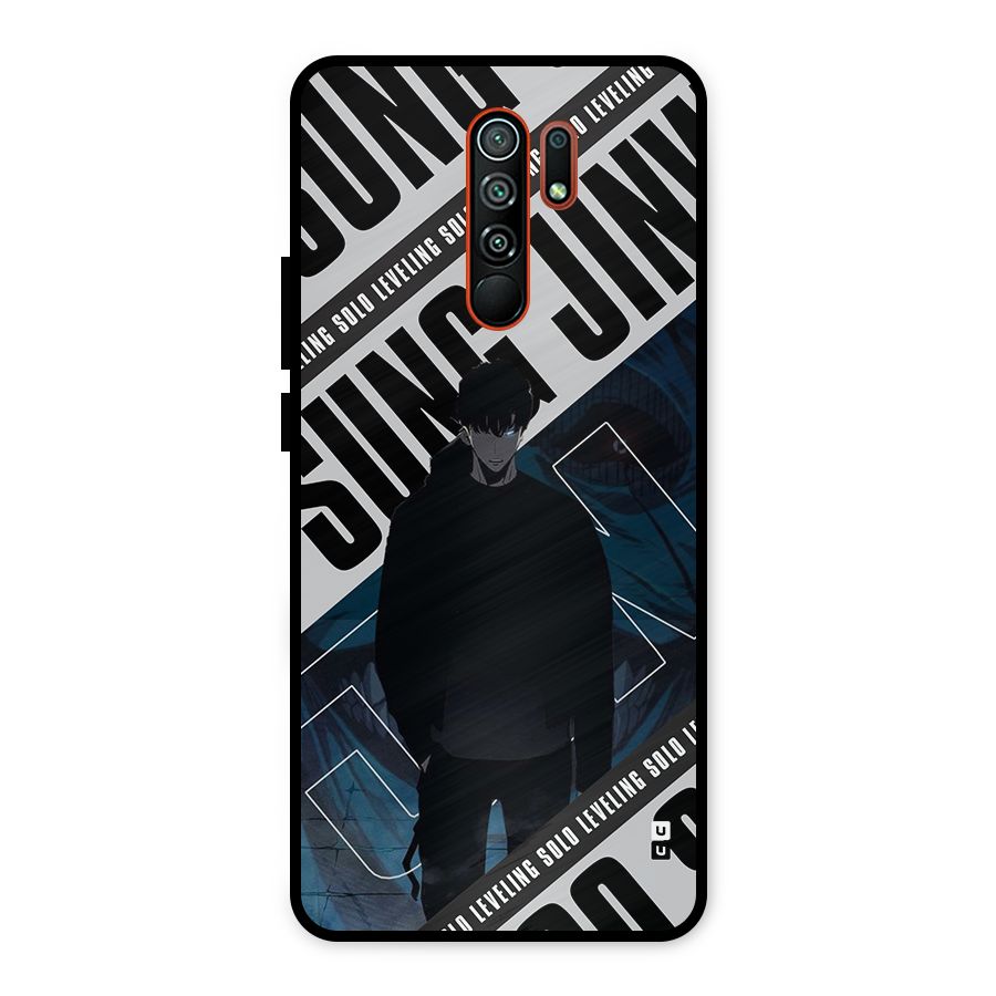 Awesome Jinwoo Rage Metal Back Case for Redmi 9 Prime