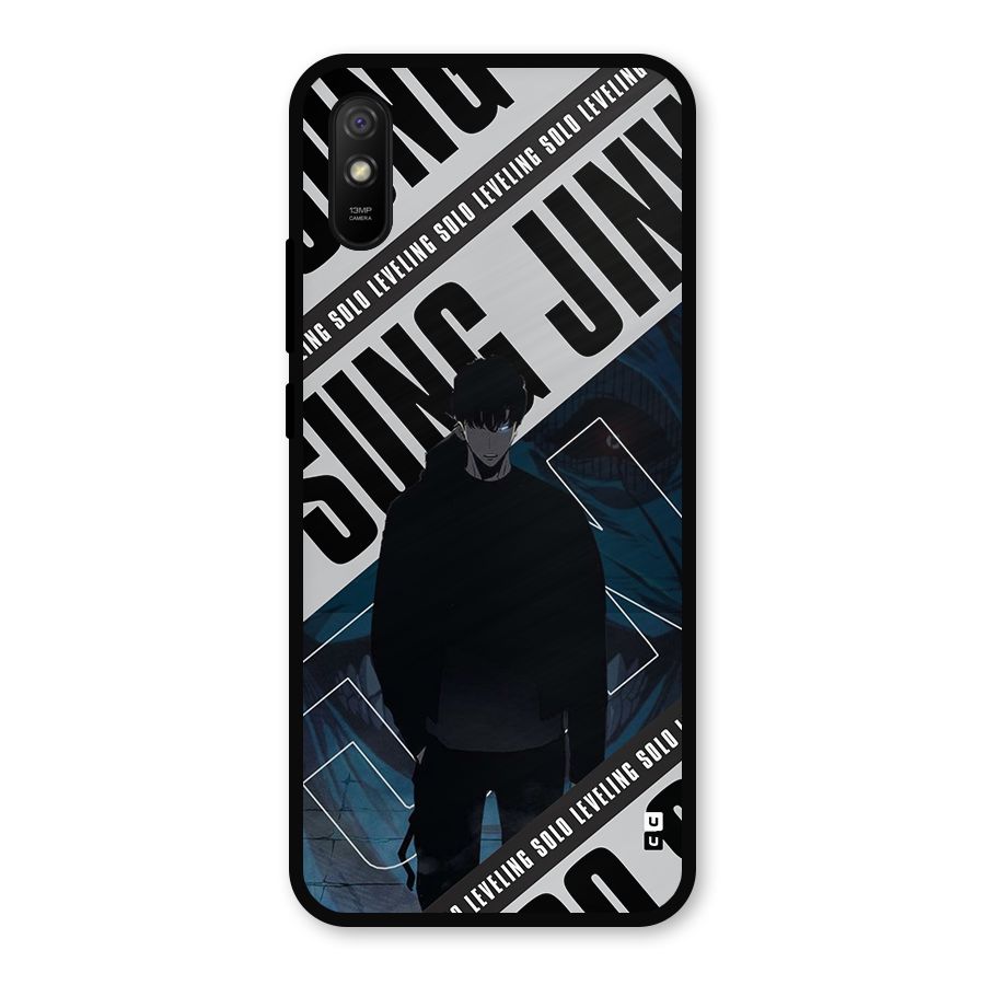 Awesome Jinwoo Rage Metal Back Case for Redmi 9i