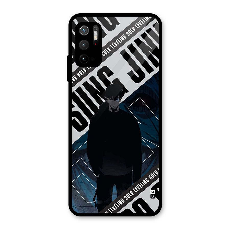 Awesome Jinwoo Rage Metal Back Case for Redmi Note 10T 5G
